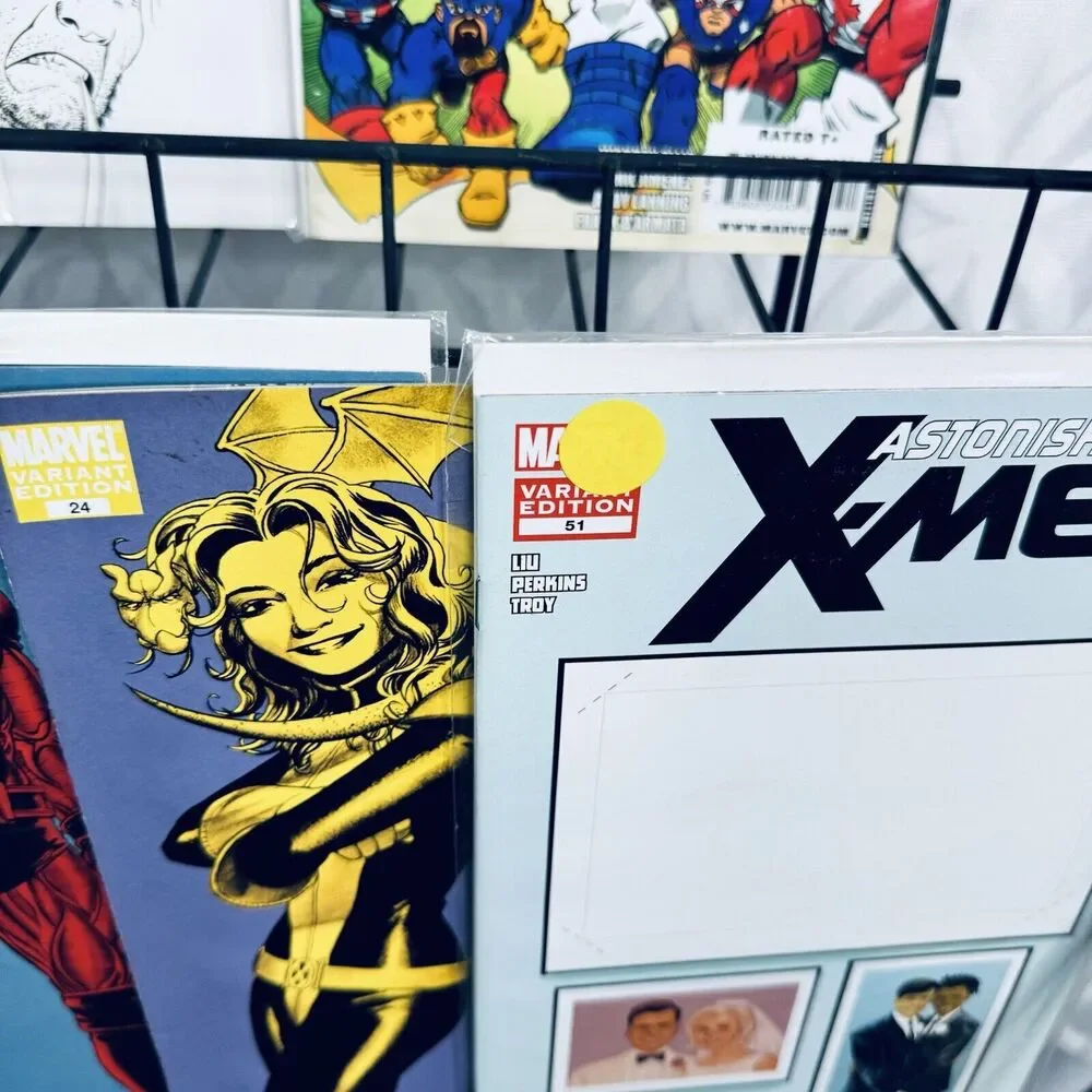 Astonishing X-Men 7 8 10 17 21-24 51 Variant Lot Super Hero Squad Sketch Key 1st